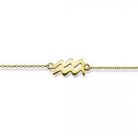 JWLS4U | Zodiac Sign Bracelets Gold 11